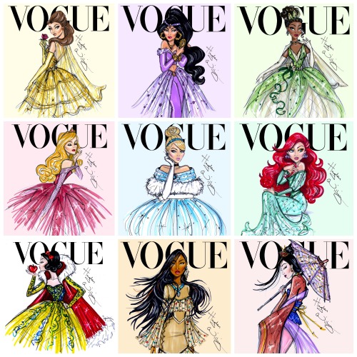 Disney Divas for Vogue by Hayden Williams